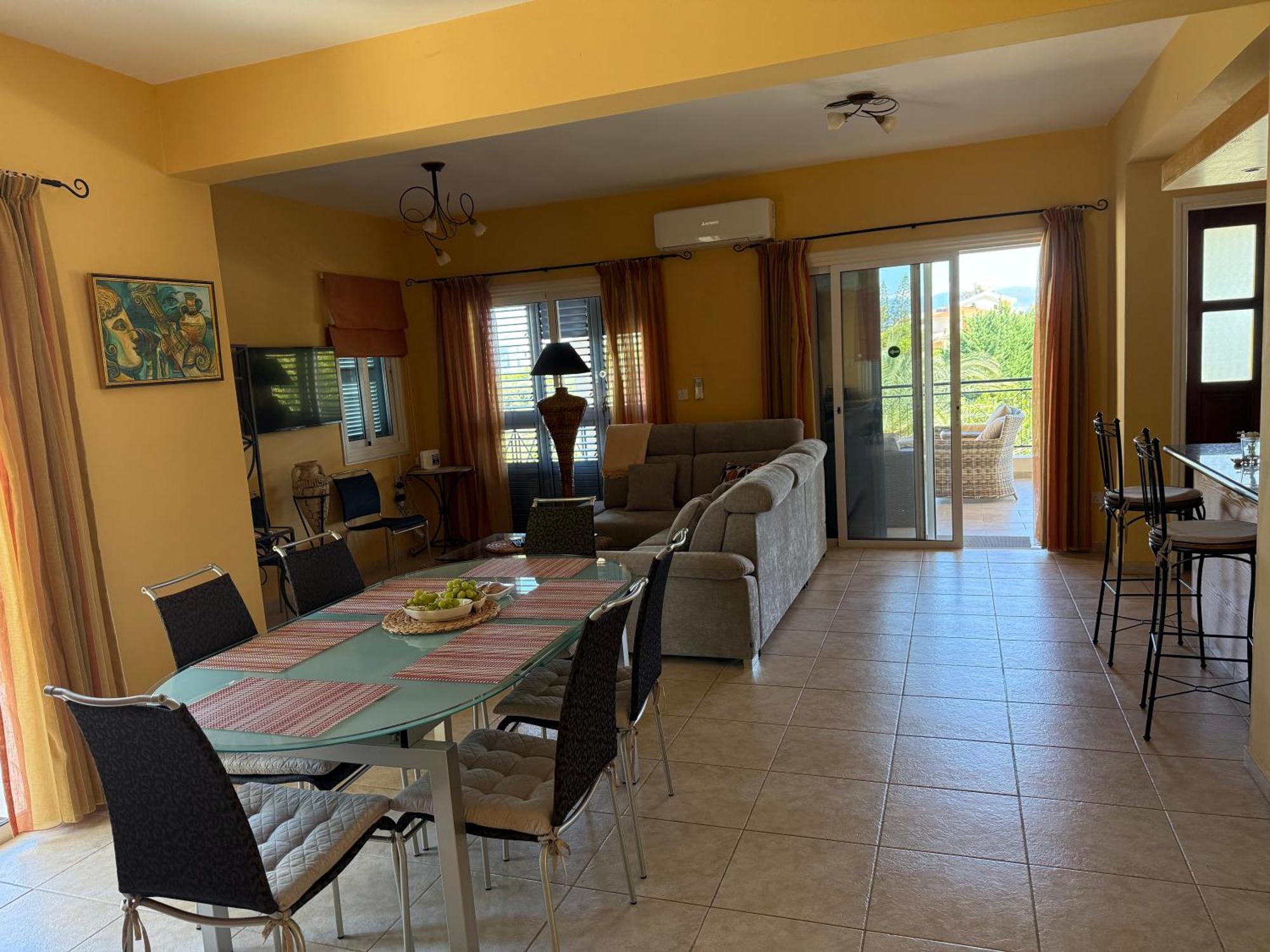 Sandy Beach Villa Polis Bagian luar foto